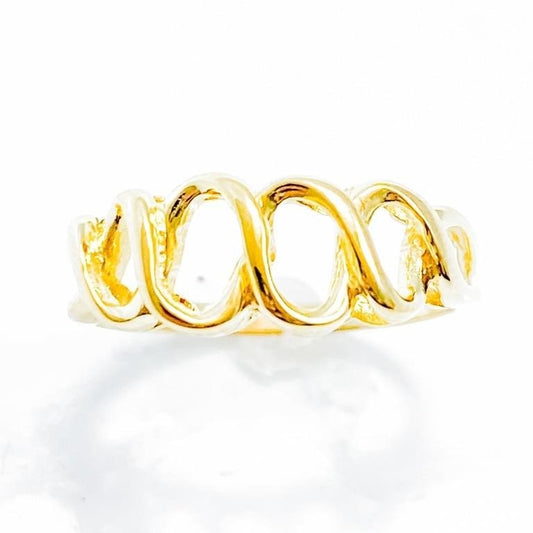 Custom Handmade 14k Yellow Gold Designer Ring... Unique