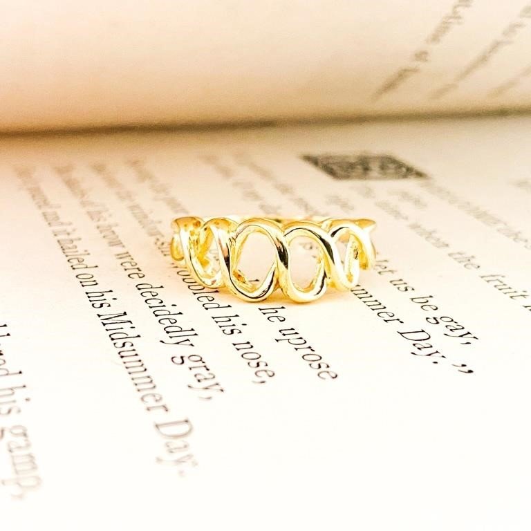 Custom Handmade 14k Yellow Gold Designer Ring... Unique