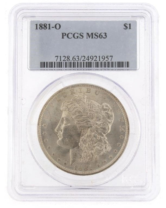 1881-O Morgan Dollar CERTIFIED NGC MS 63 Silver Dollar ~ Gorgeous Color