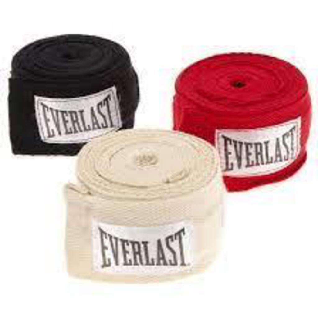 Everlast Cotton Hand Wraps- 3 pack
