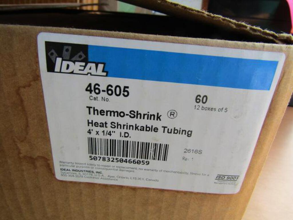 Ideal ThermoShrink 1/4" Heat Shrink Tubing Model No: 46-605