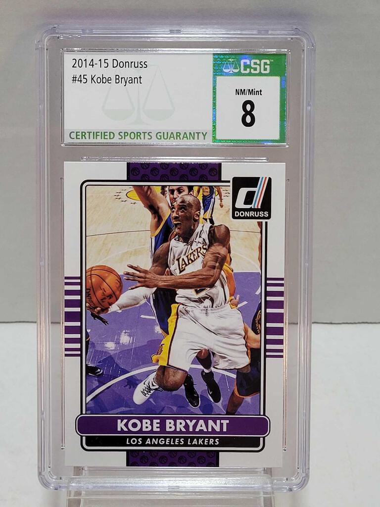 2014-15 Donruss Kobe Bryant CSG NM 8