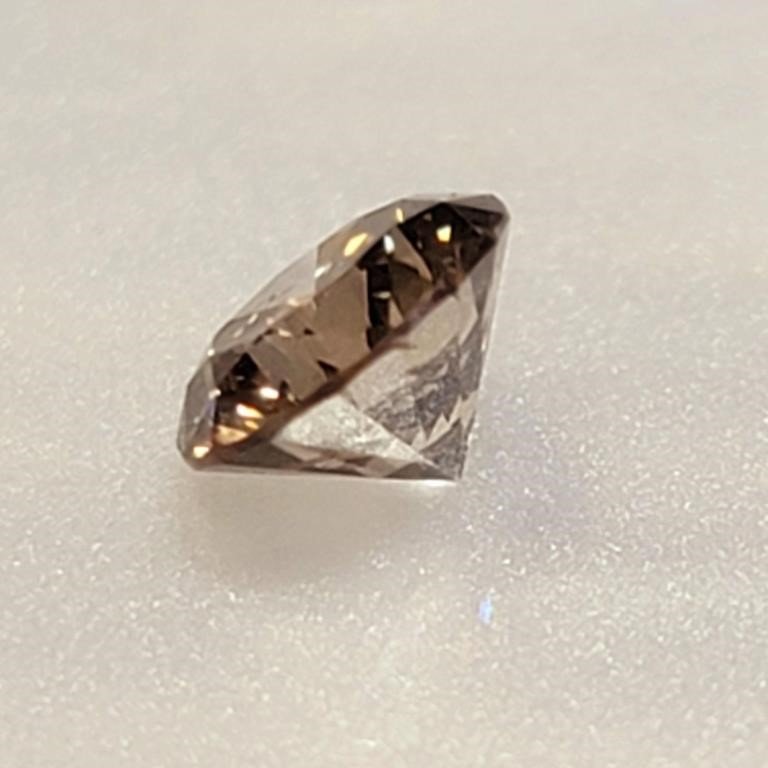 Beautiful Certified Brown Loose Diamond, Si2 .5ctw