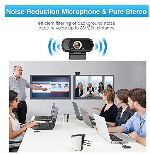 1080P Full HD USB Webcam for PC MAC Web Camera with Microphone/FHD With Tripod