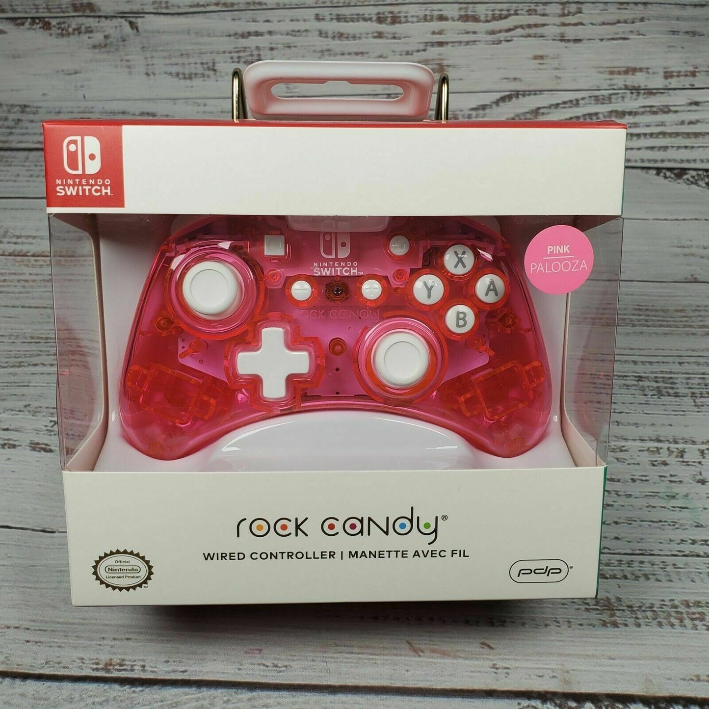 PDP Rock Candy Wired Controller Blue Pink Berry Cherry Pink -  FREE SHIPPING