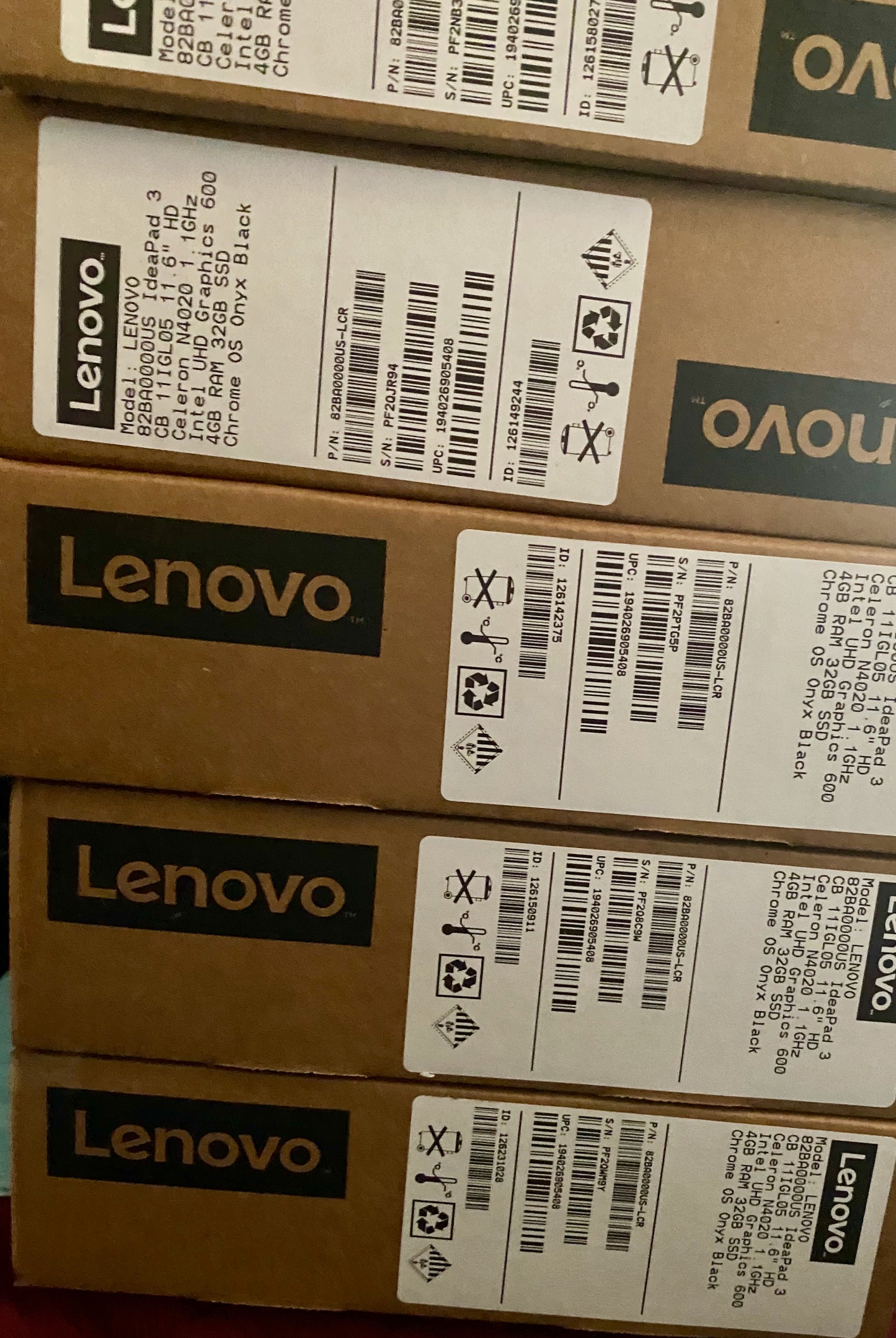 Lenovo Certified Refurbished IdeaPad 3 CB 11IGL06 with Mrg. Warranty.