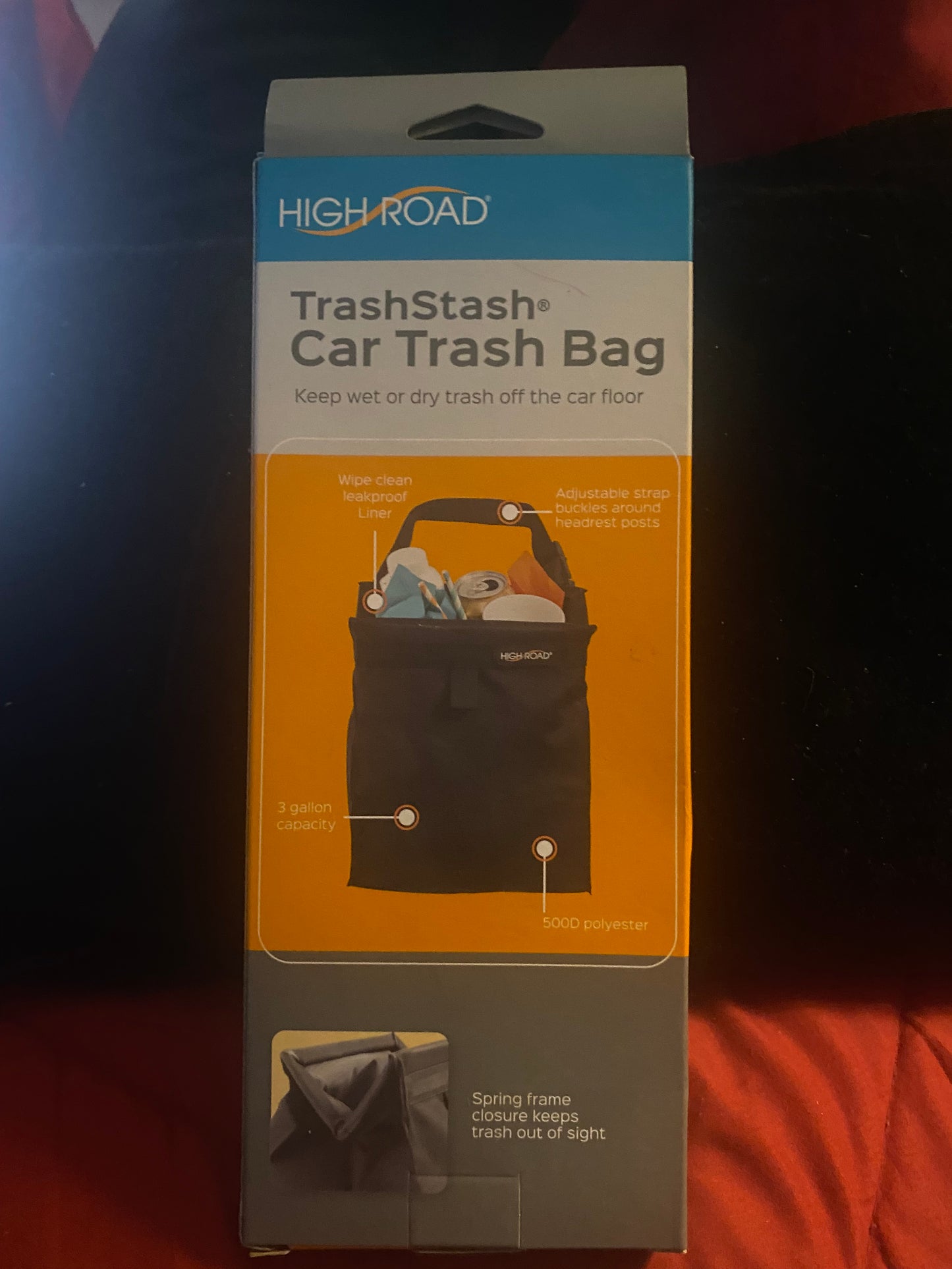 High Road Trash Stash Car Trash Bag