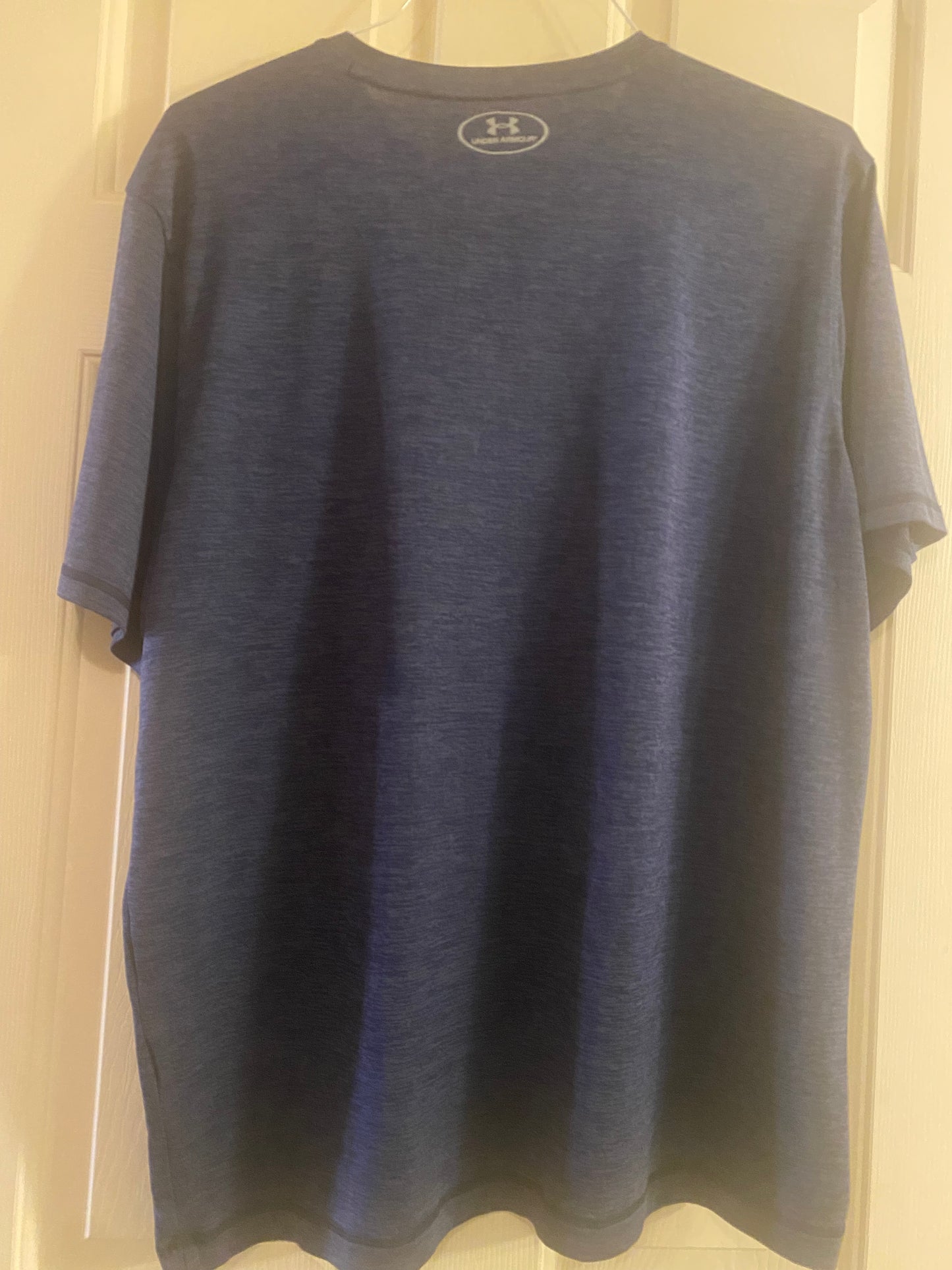 Heat Gear Loose T-Shirt,  Short Sleeve, V-Neck, Navy Blue , Men Size XL