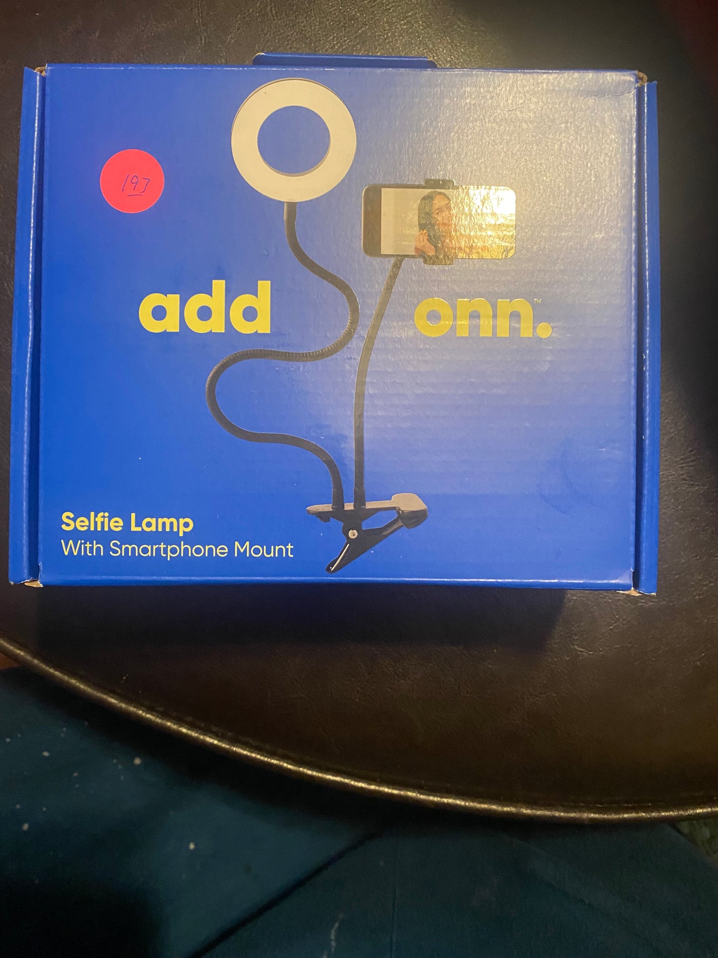 ONN Selfie Lamp w/Smart -Phone Mount