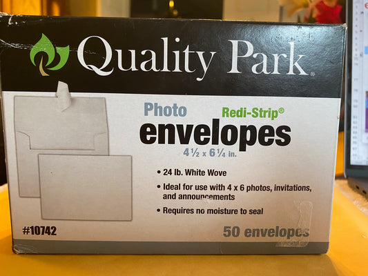 Quality Park #10 Self-Seal Security Envelopes, Security Tint and Pattern, 24-lb