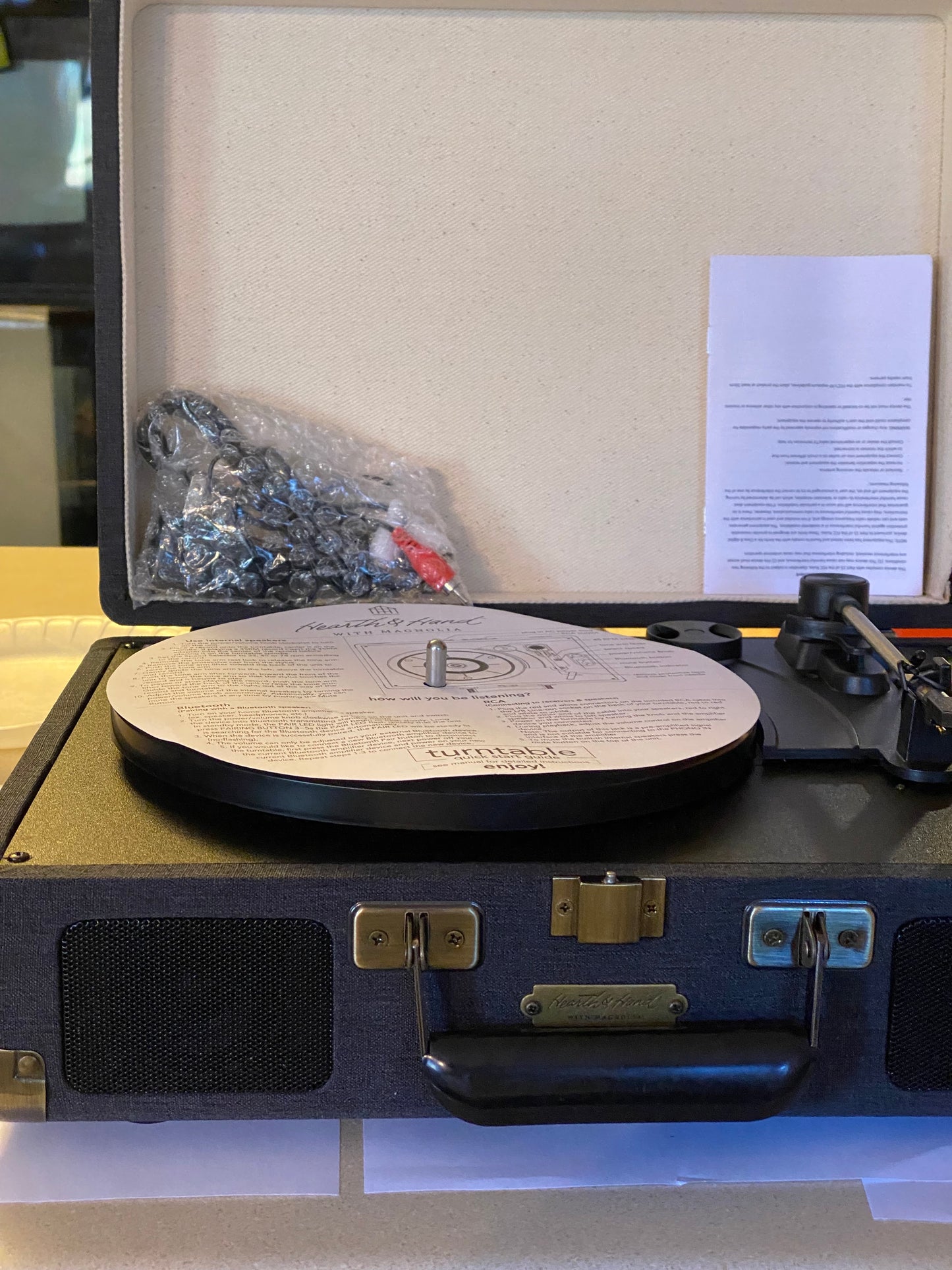Suitcase Record Player