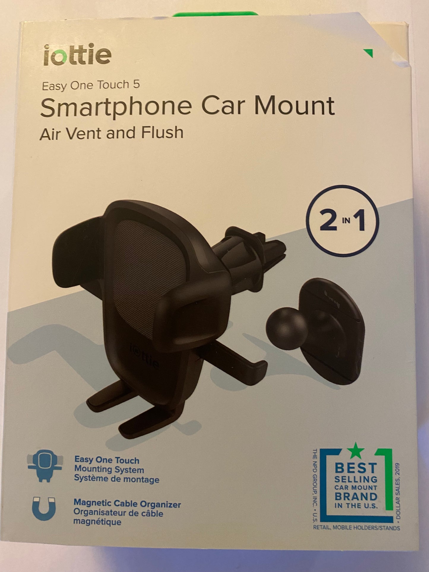 iOttie Easy One Touch 5, Air Vent Car Mount Phone Holder w/Flush Mount Universal