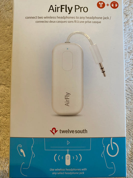 Twelve South AirFly Pro Wireless Transmitter/Receiver w/ Audio Sharing Setting