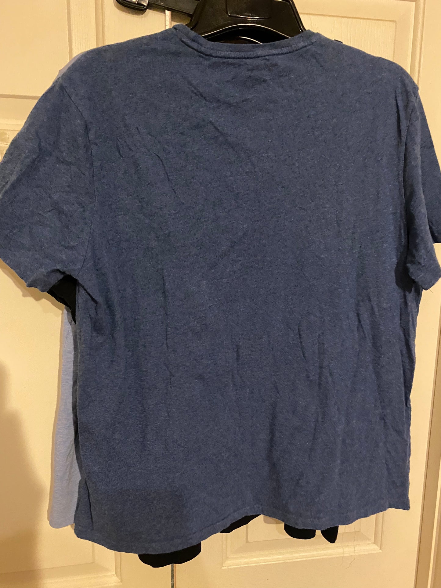 Polo Ralph Lauren Mens T-Shirt Adult Large Light Blue Short Sleeve T-Shirt