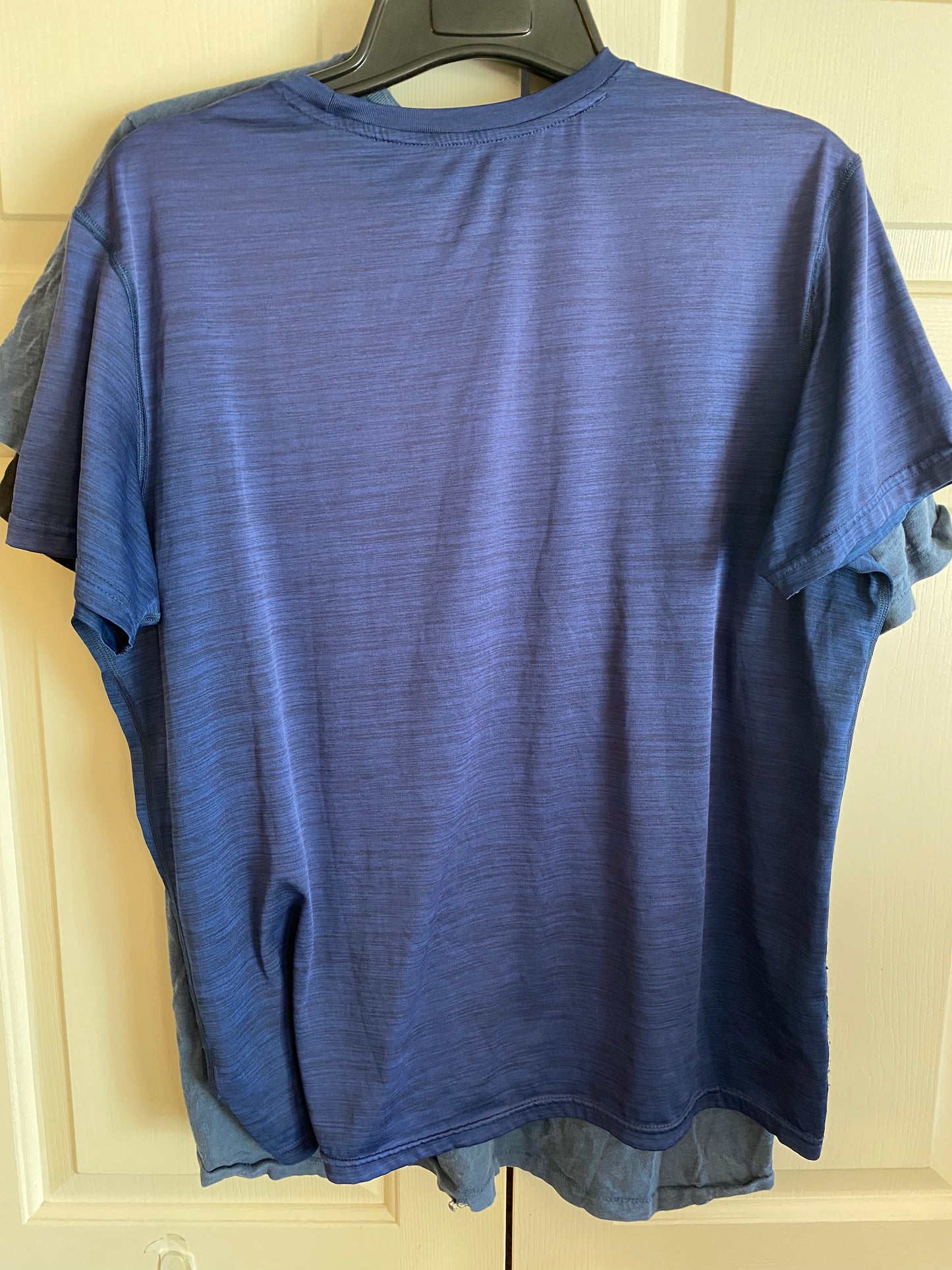 Tek Gear Performance Wicking T-Shirt DryTek Top Blue Size Large