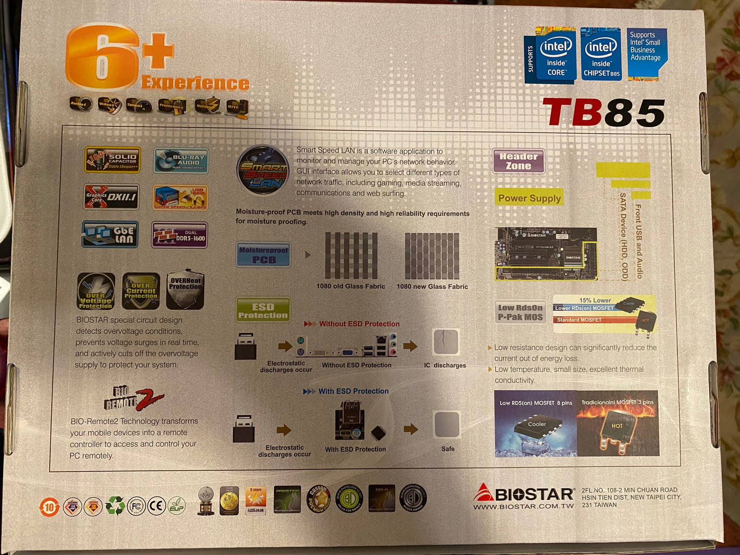 Biostar TB85 Motherboard