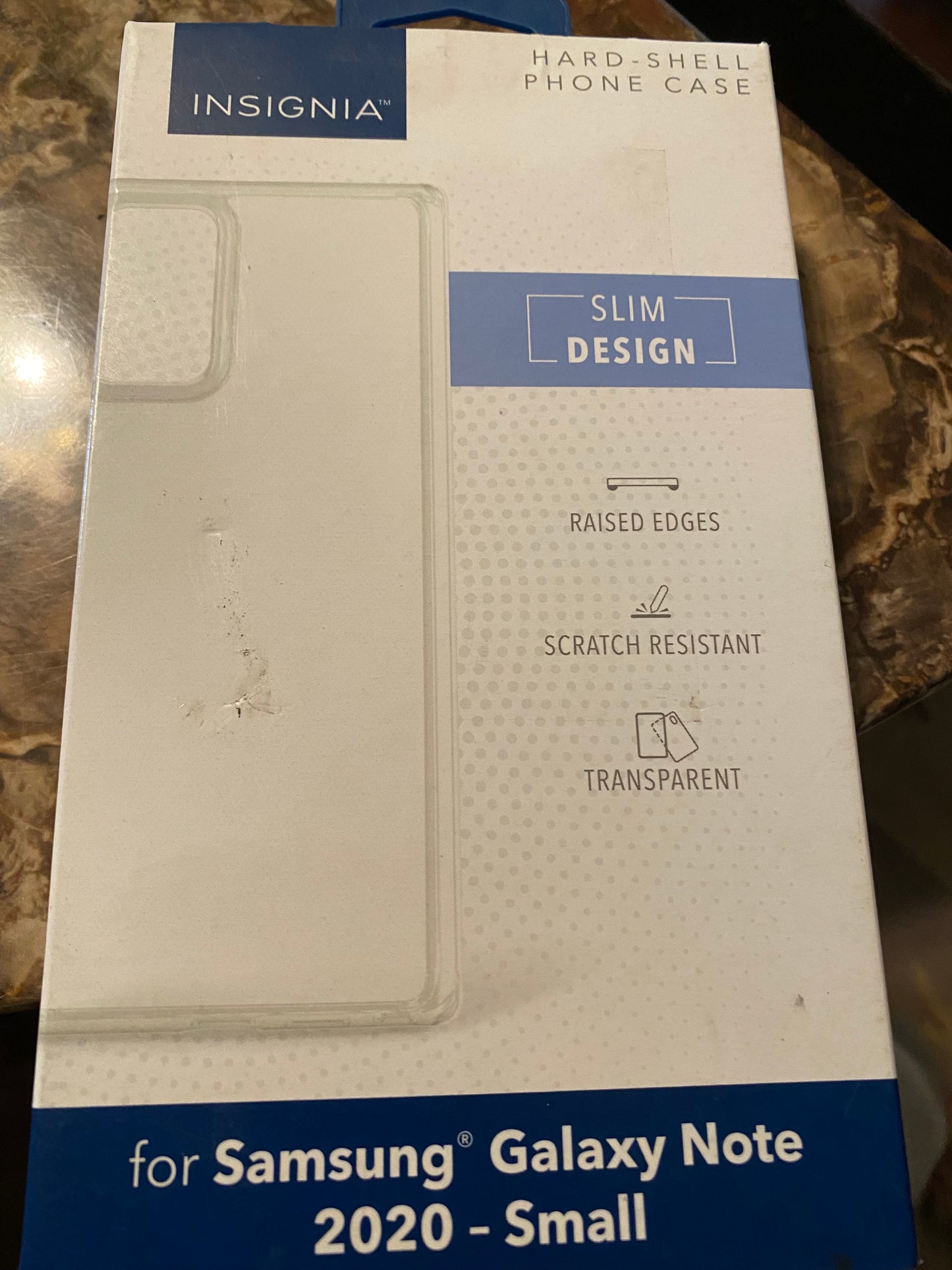 Insignia Hard Shell Phone Case Slim Design for Samsung Galaxy Note 2020