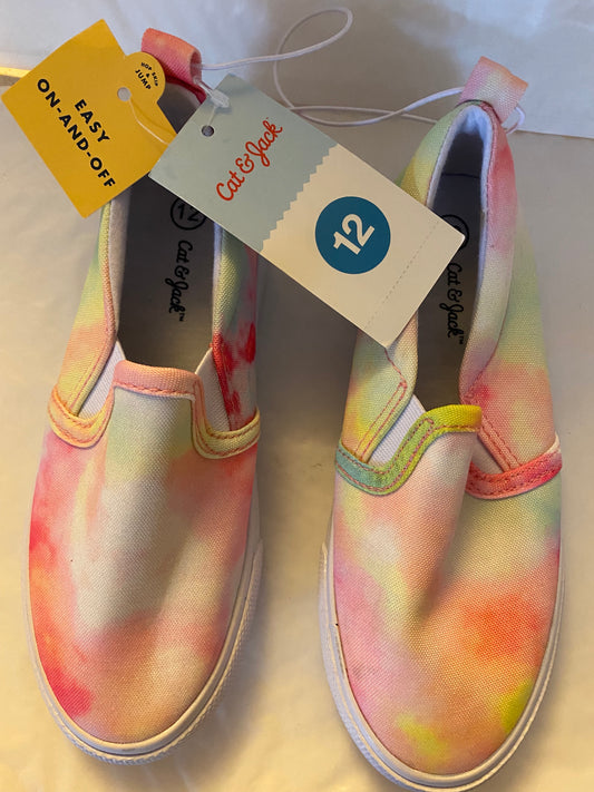 Toddler Girls' Emilia Sneakers Multicolor Tie Dye - Cat & Jack