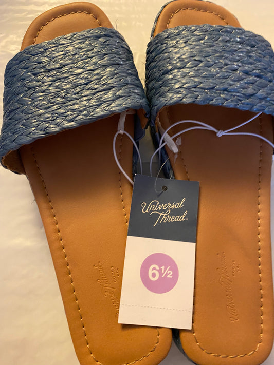 Universal Thread Women's Raffia Platform Sandals