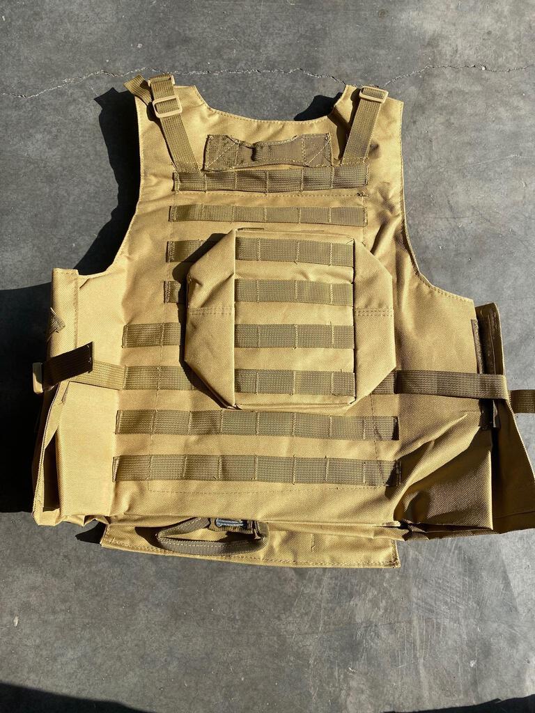 Gwendolyn Tactical Vest Outdoor Lightweight Combat Training Vest - Beige