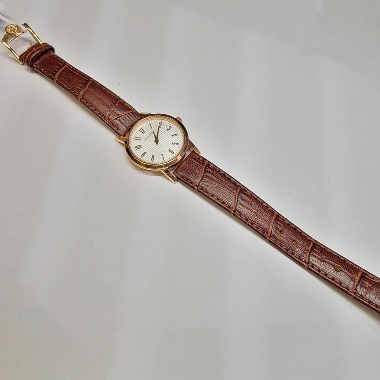 Bulova 97L121 Women's 27mm Watch Quartz w/ Brown Leather Strap C435268