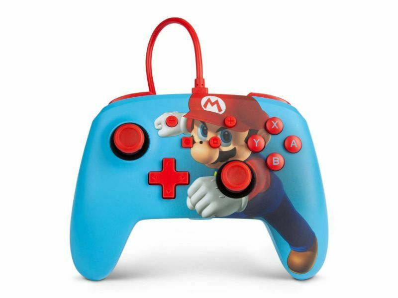 PowerA 1518605-01 Enhanced Wired Controller Mario Punch Nintendo Switch (NS)