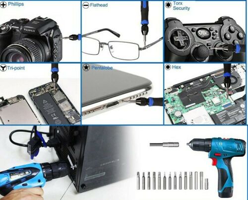 126/1 Pcs Precision Screwdriver Set Computer Phone Laptop Watch Repair Tool Kit