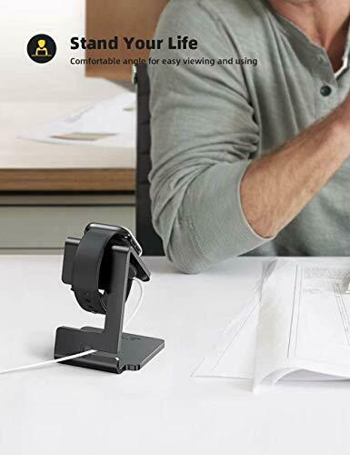 Lamicall Stand Suit for Apple Watch, Charging Stand : Desk Watch Stand Holder